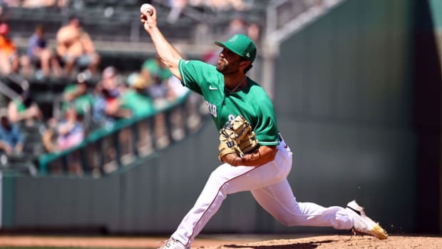 Former Boston Red Sox reliever Andrew Politi